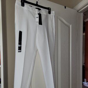 White womens slacks